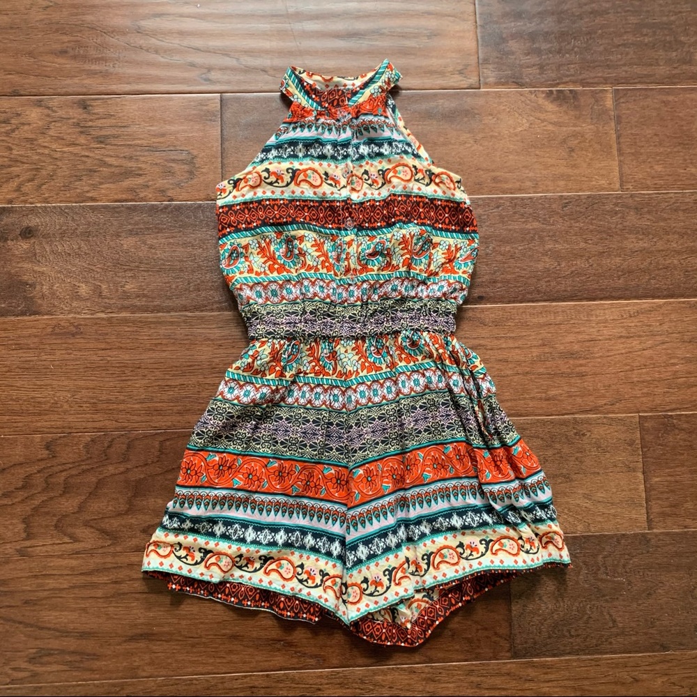 Yo Baby printed boho jumpsuit
